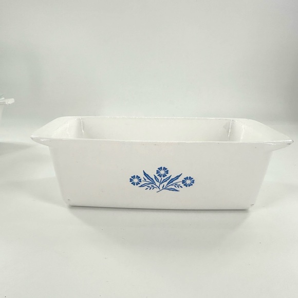 Vintage Corning Ware Blue Cornflower 4 pc set Casserole Baking Dishes with lids - Picture 3 of 14